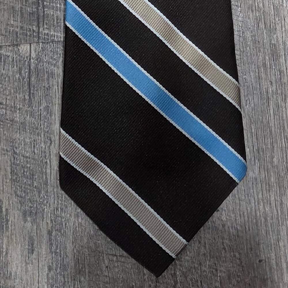 VINTAGE Brown and Blue MENS TIE Men's Tie Brown and Blue Tie Great Condition!